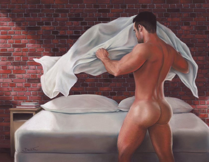 Drawings of naked guys