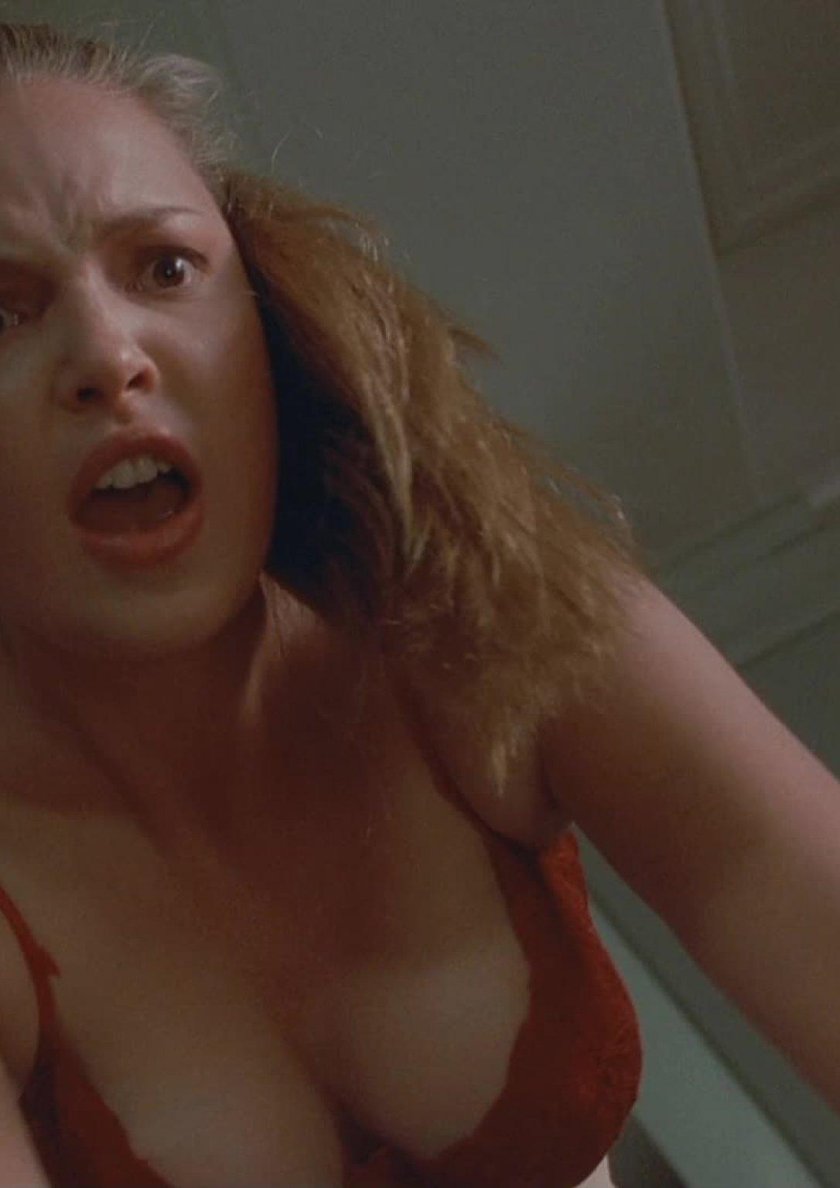 Katherine Heigl Girls and one in the elevator