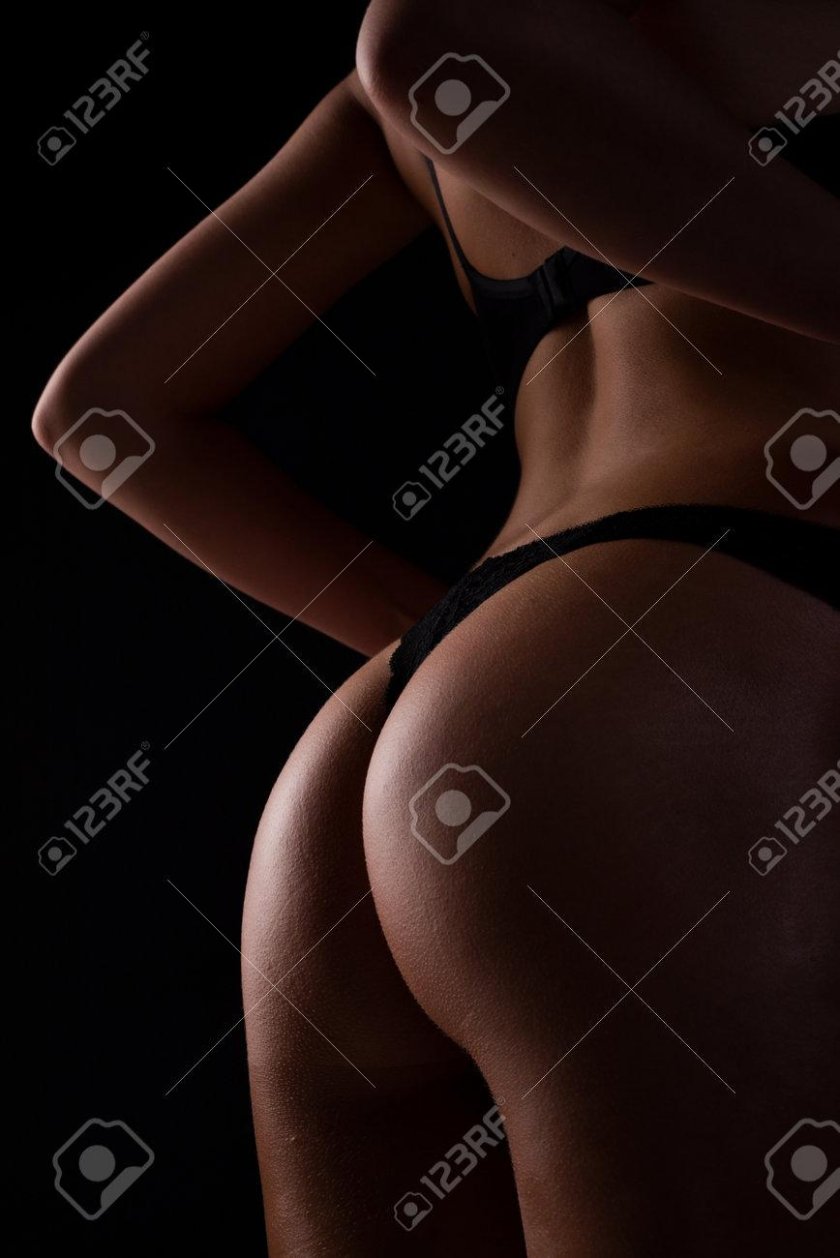 Beautiful female buttocks