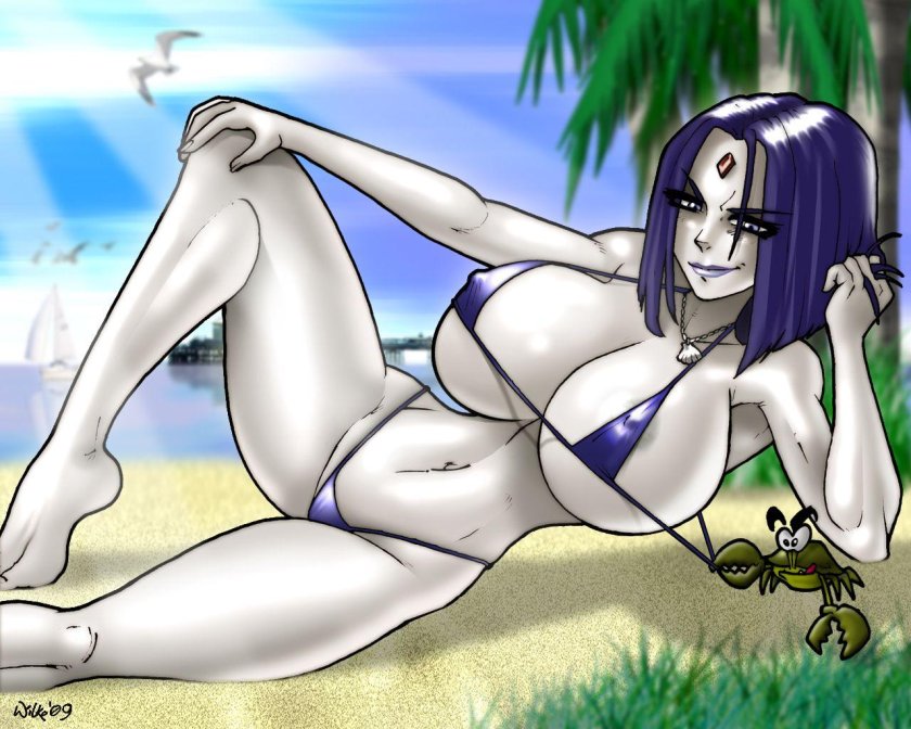 Raven big boobs