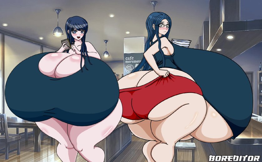 Big boobs anime Inflation