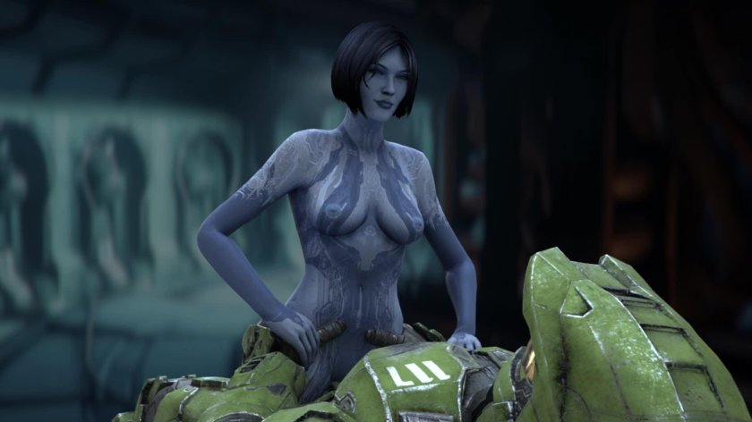 Master Chif and Cortana XXX
