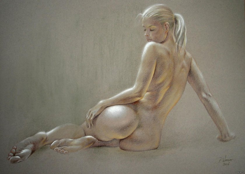Drawings of naked women