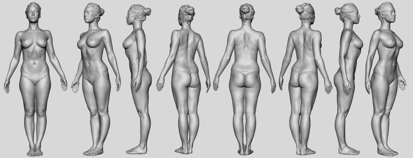 Modeling the female body