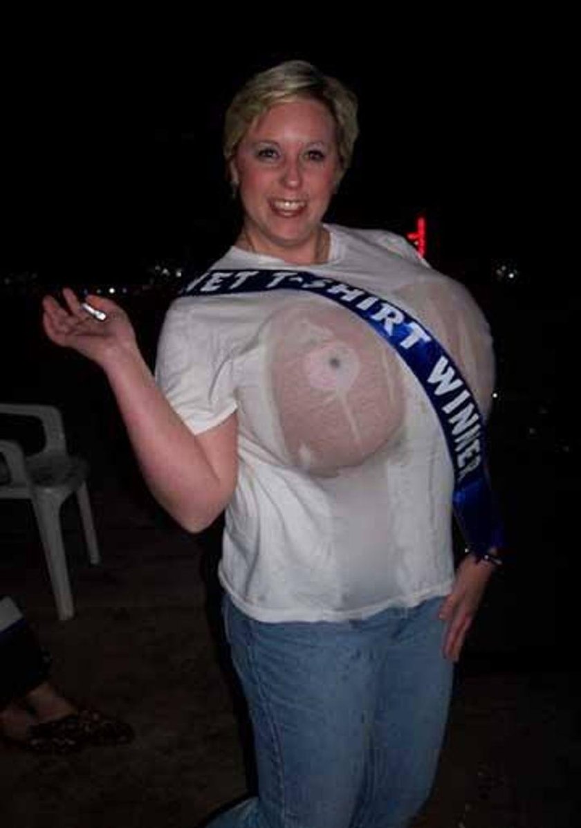 Wet tshirt contest winner