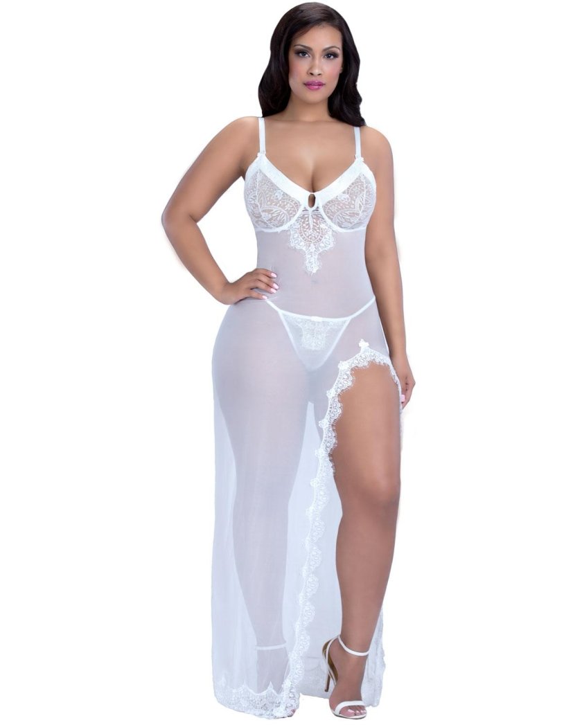 Transparent linen for the full