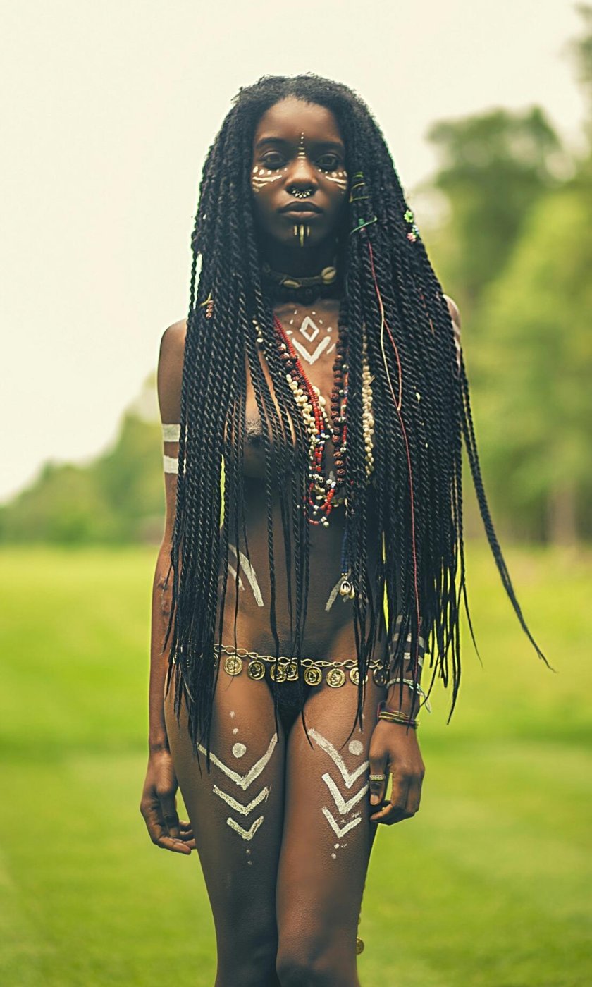 African girl