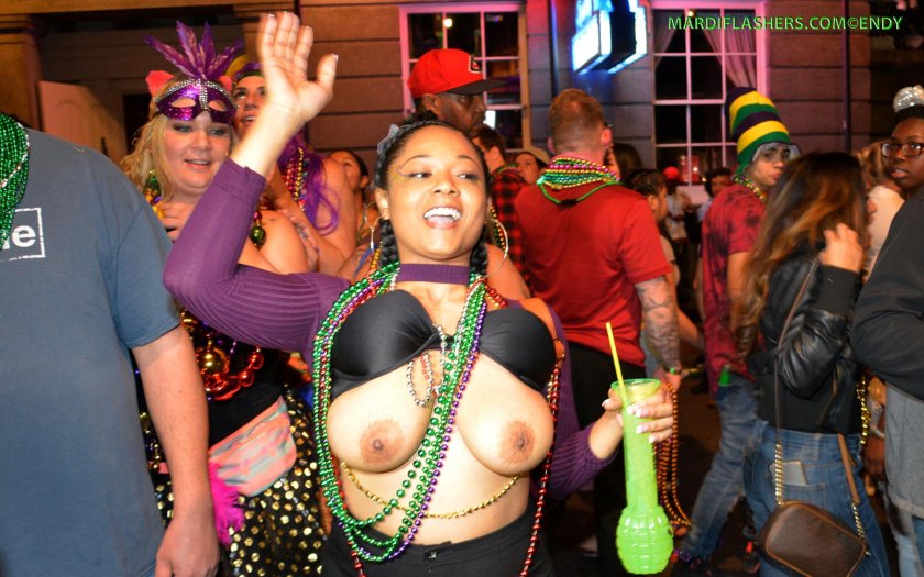 Big boobs on the carnival