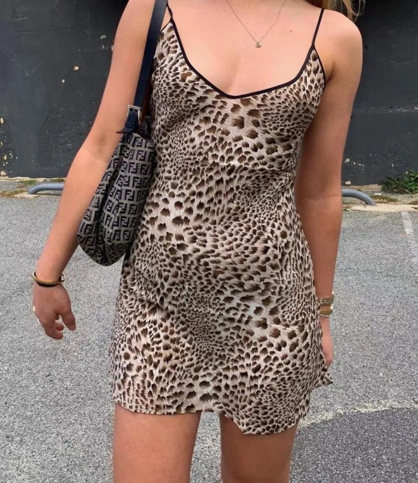 Leopard dress Mini