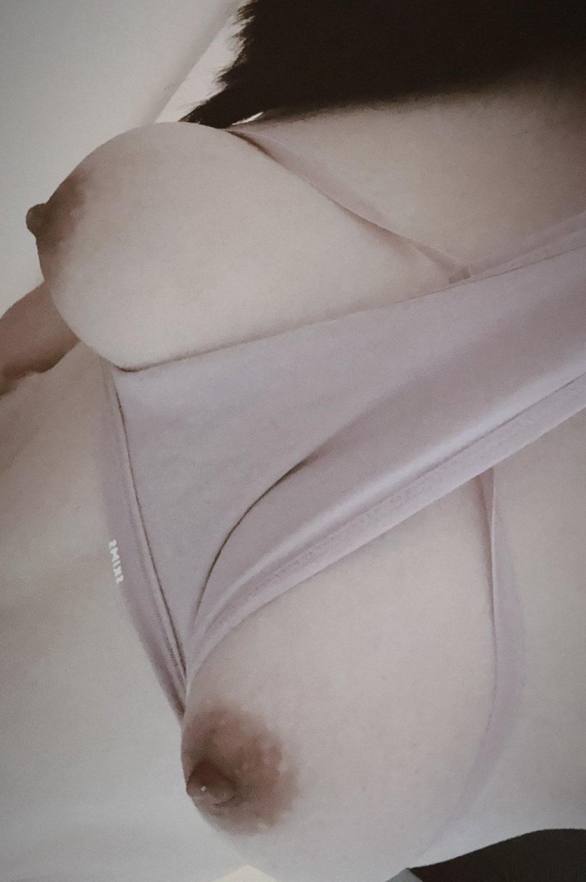 The breasts are female