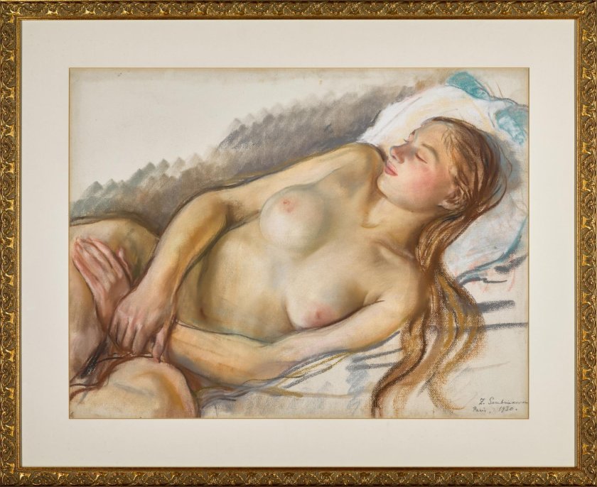 Zinaida Serebryakova Sleeping Girl