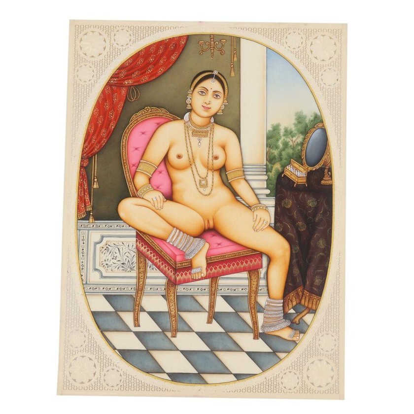 Indian Mogol miniature Krishna