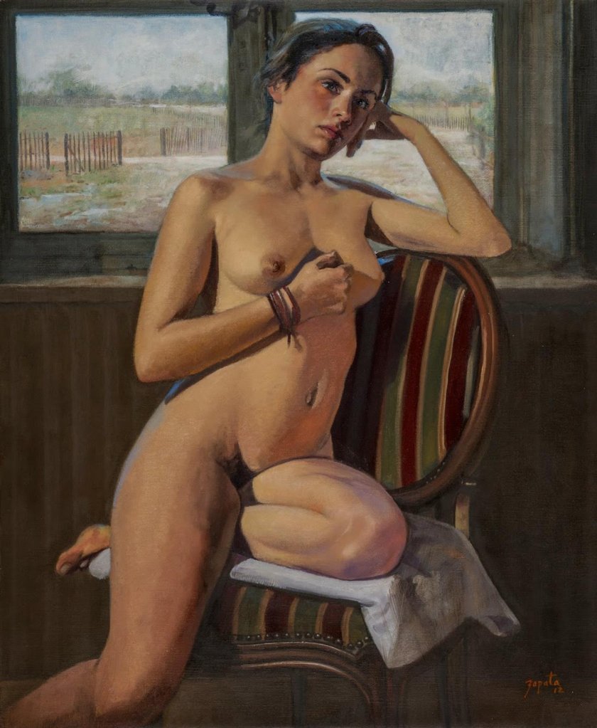 Painting nude