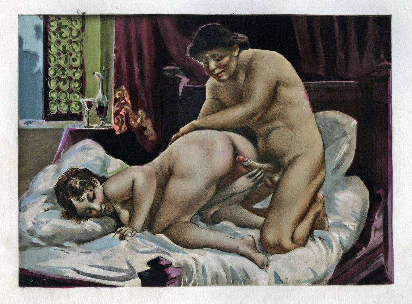 Eduard Henri Avril Masturbation