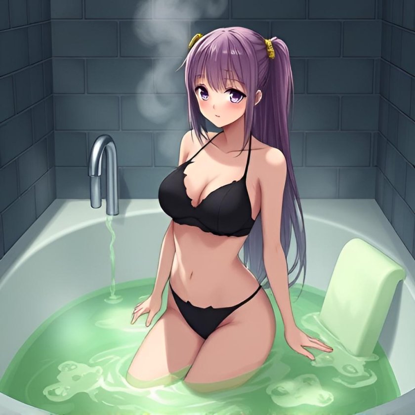 Anime bath