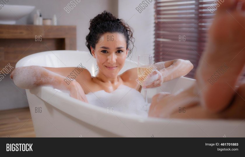 Girl in the bathroom