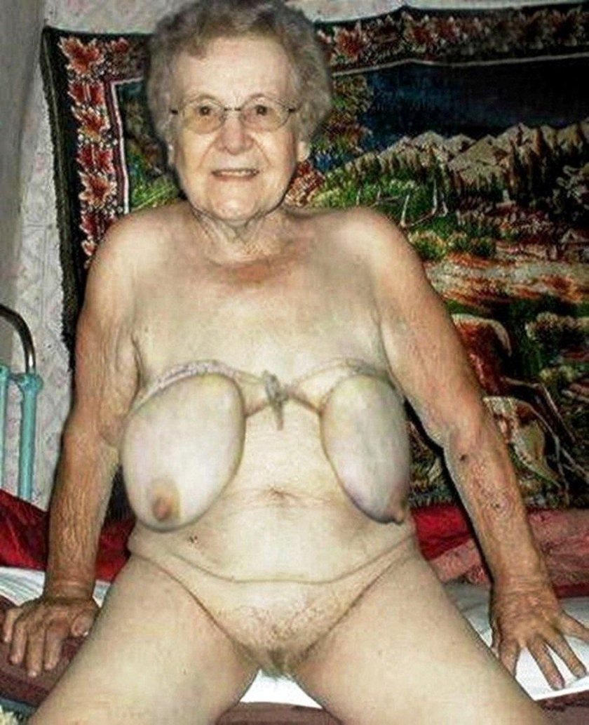 Naked boobs of grandmothers