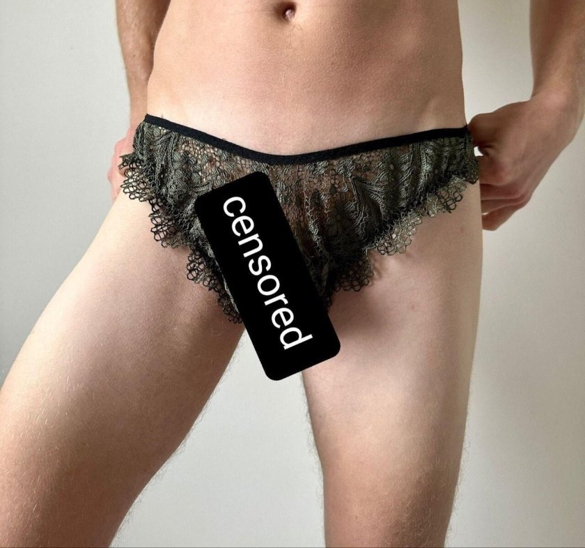 Panties male lace sissy