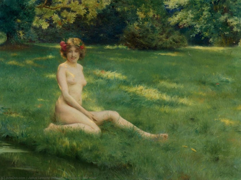 Female nudity in paintings