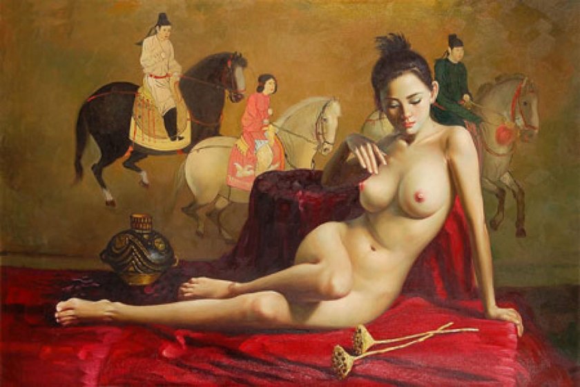 Chinese erotic painting