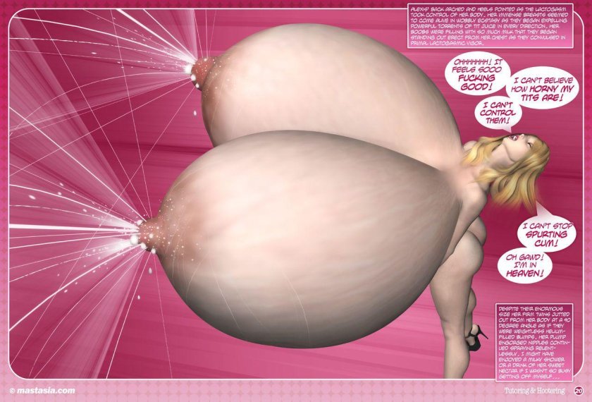 Giant huge boobs Mastasia Milk