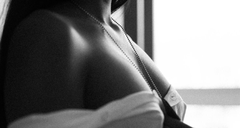 Beautiful female breasts