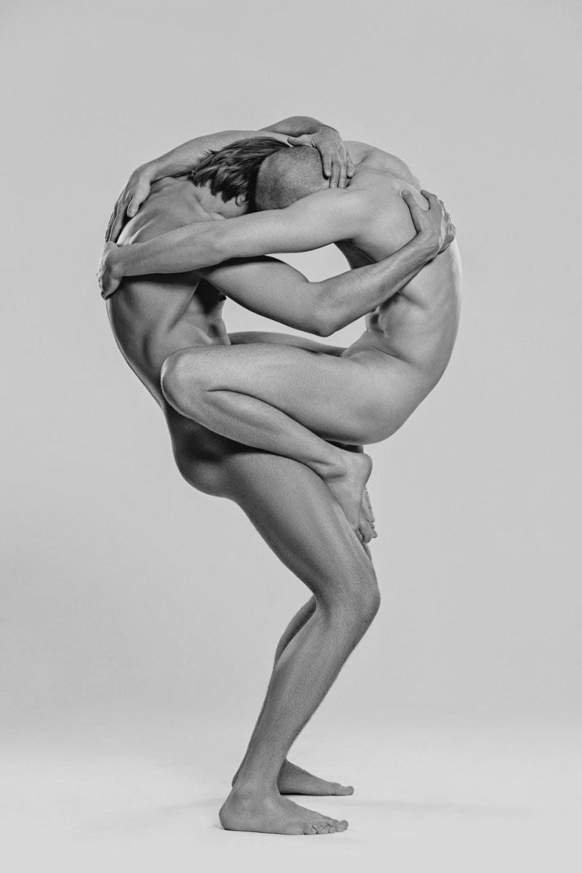 Erotic photo shoot of the couple