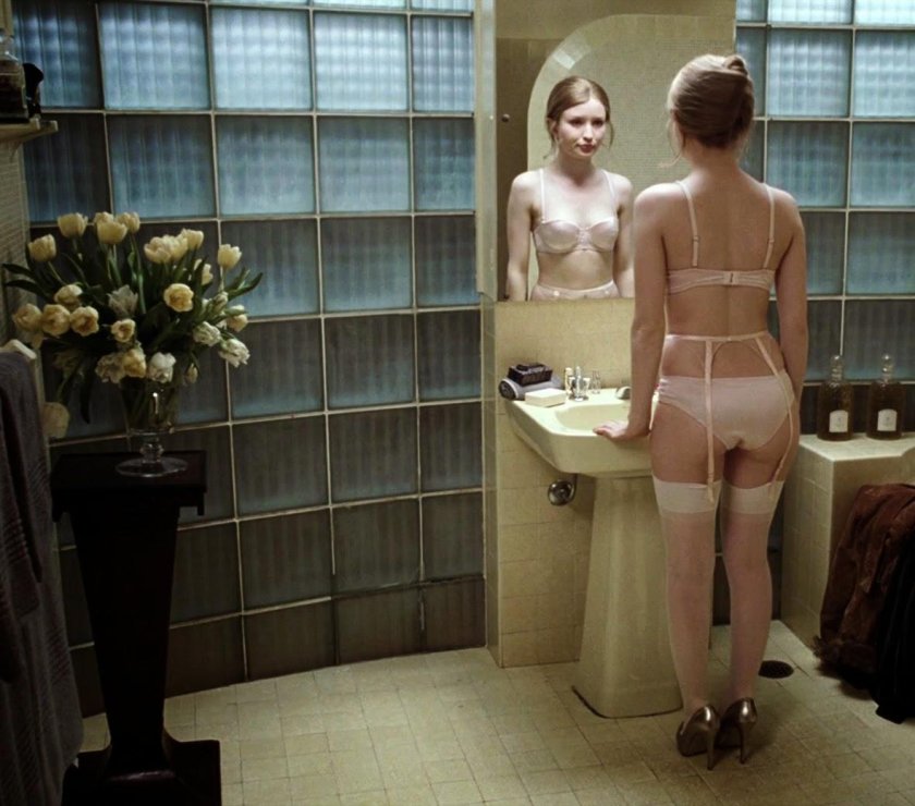 Emily Browning in underwear