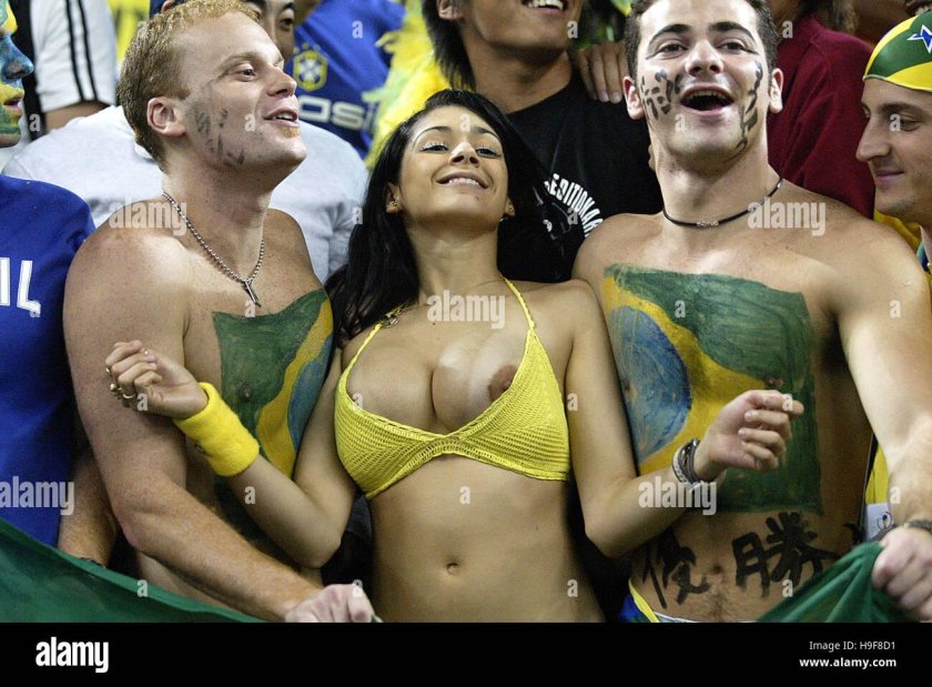 Fans of the Brazilian national team