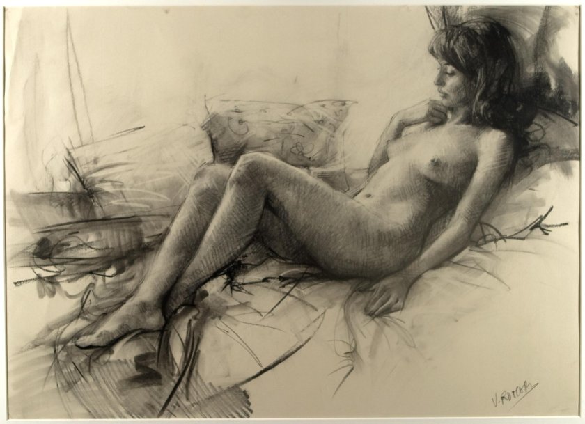 Vicente Romero redono nude