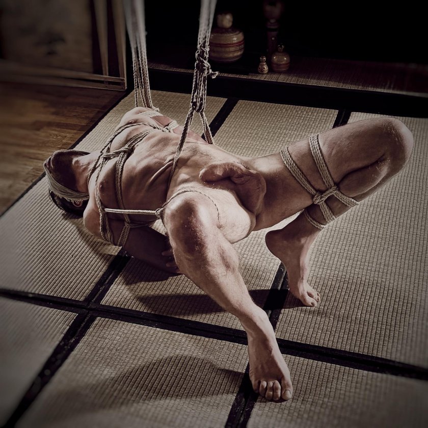 Shibari man