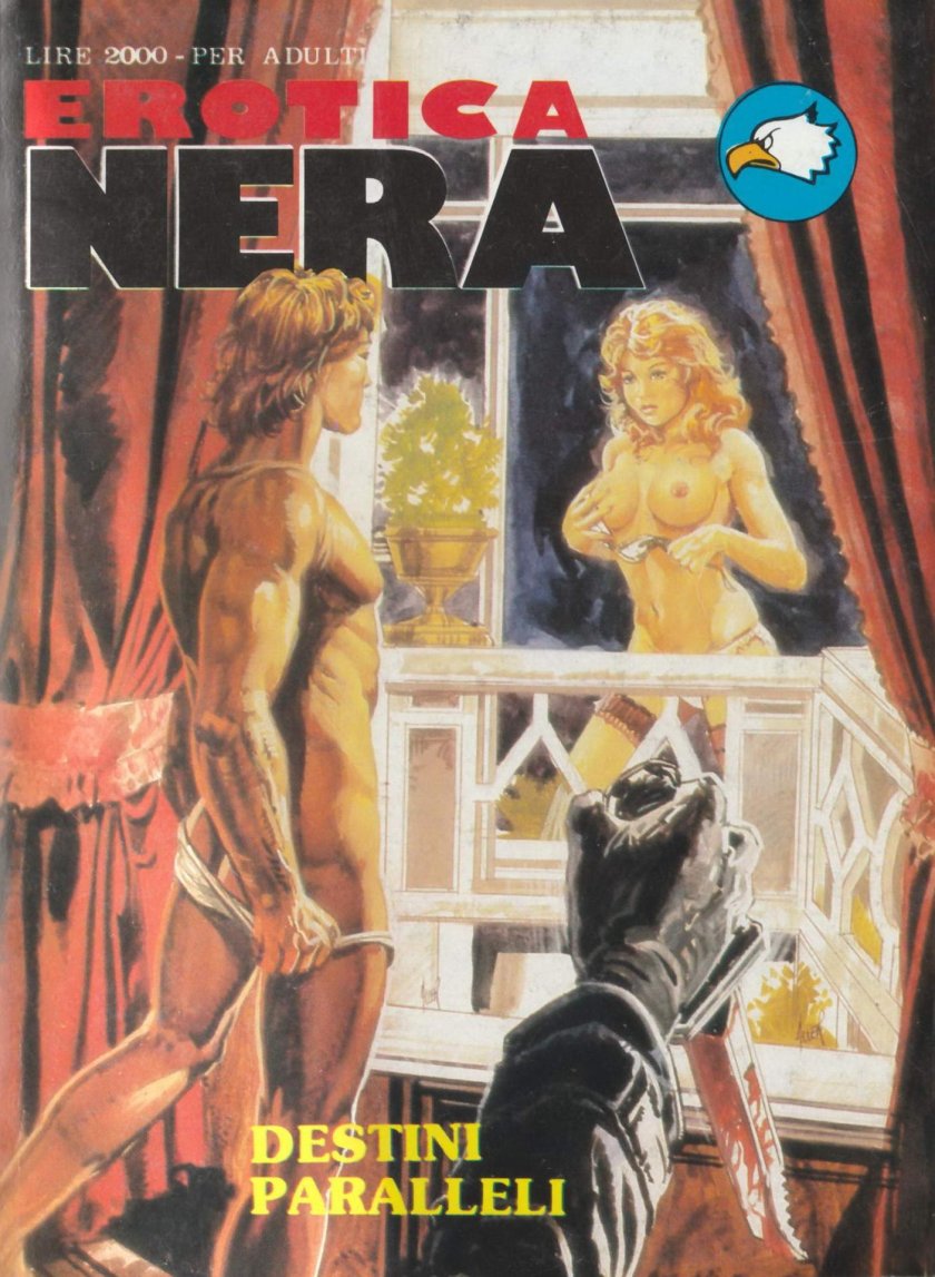 Cover of Italian comics for adults