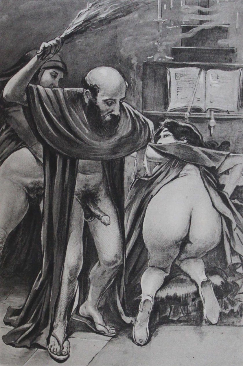 Pornographic painting