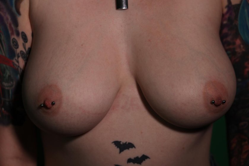 Piercing nipple