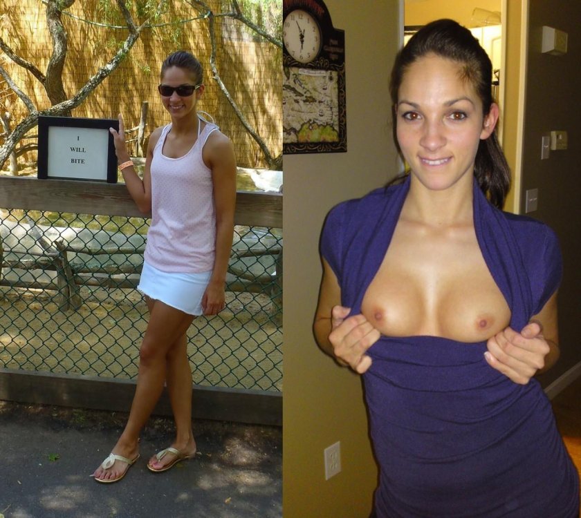 The girl is beautiful