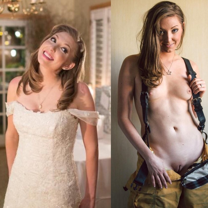 The erotic dress of bride