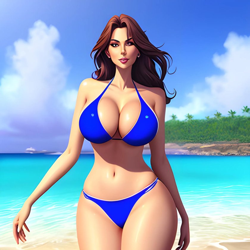 Mini bikini 3D