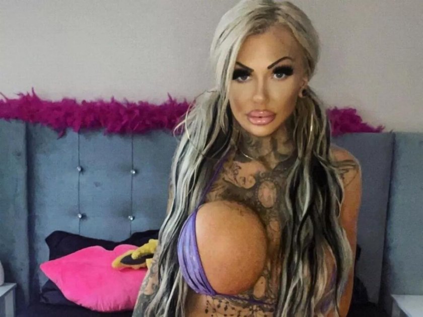 Canadian freak model Mary Magdalen