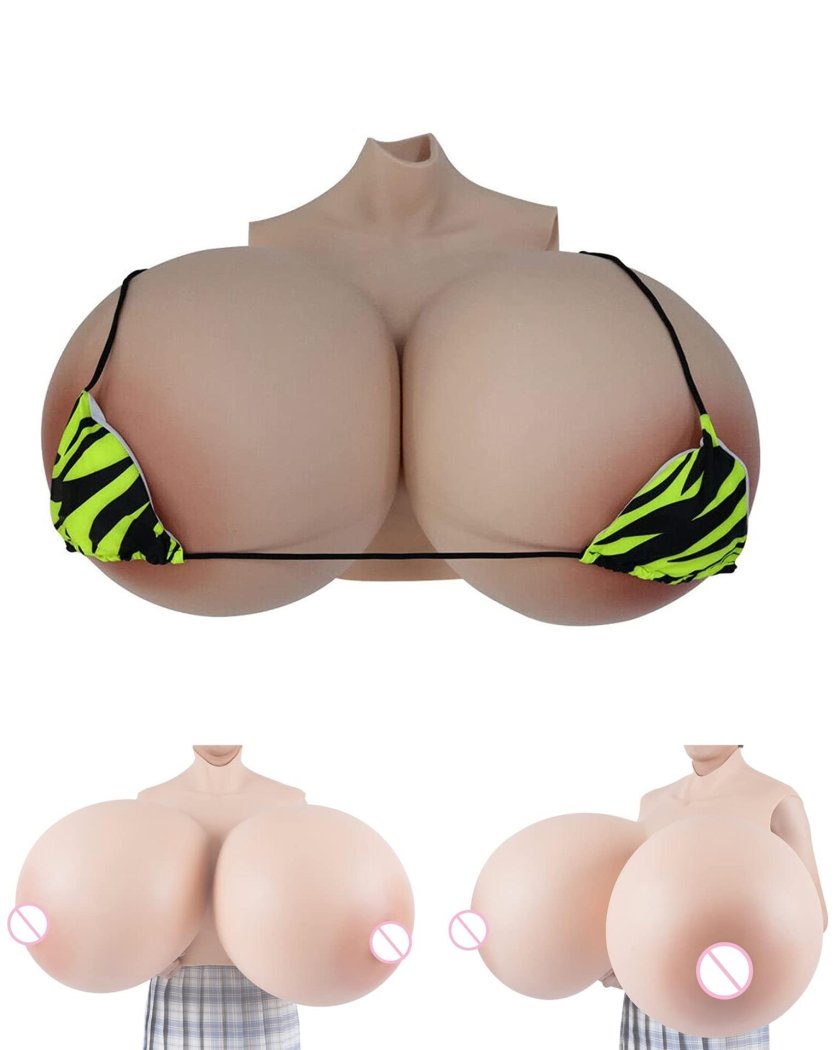 Silicone patch breast