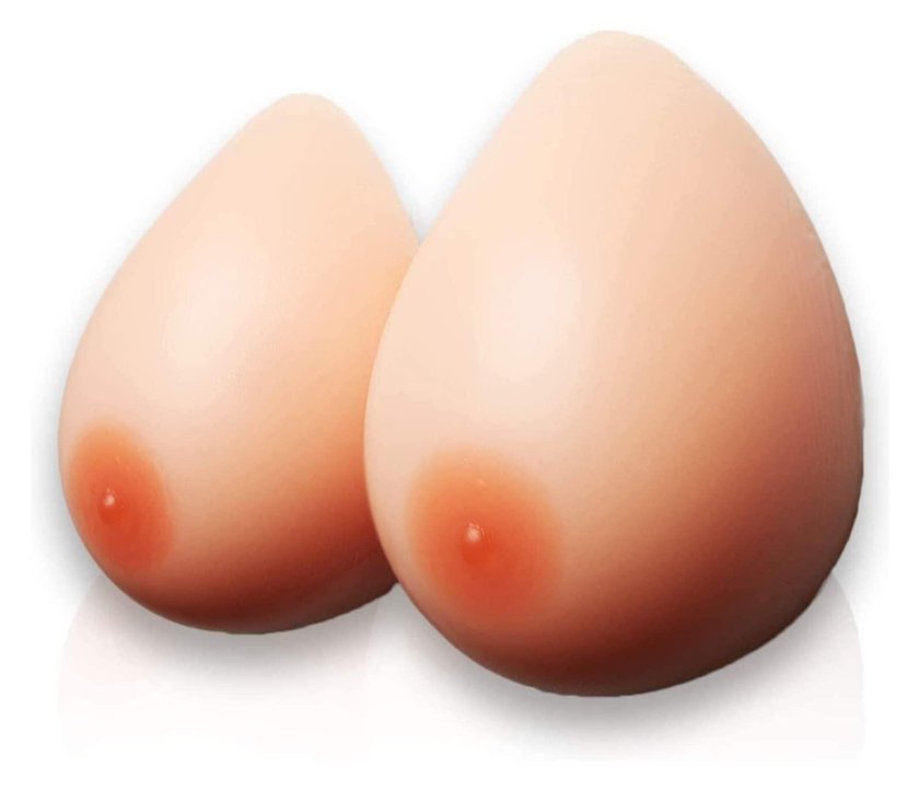 Silicone patch breast