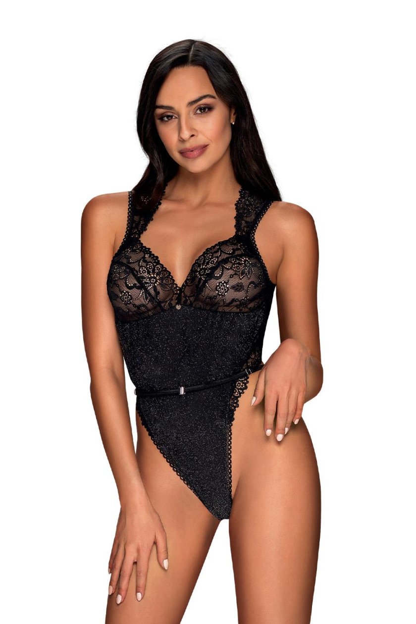 Body AMANTA TEDDY BLACK OBSESSIVE