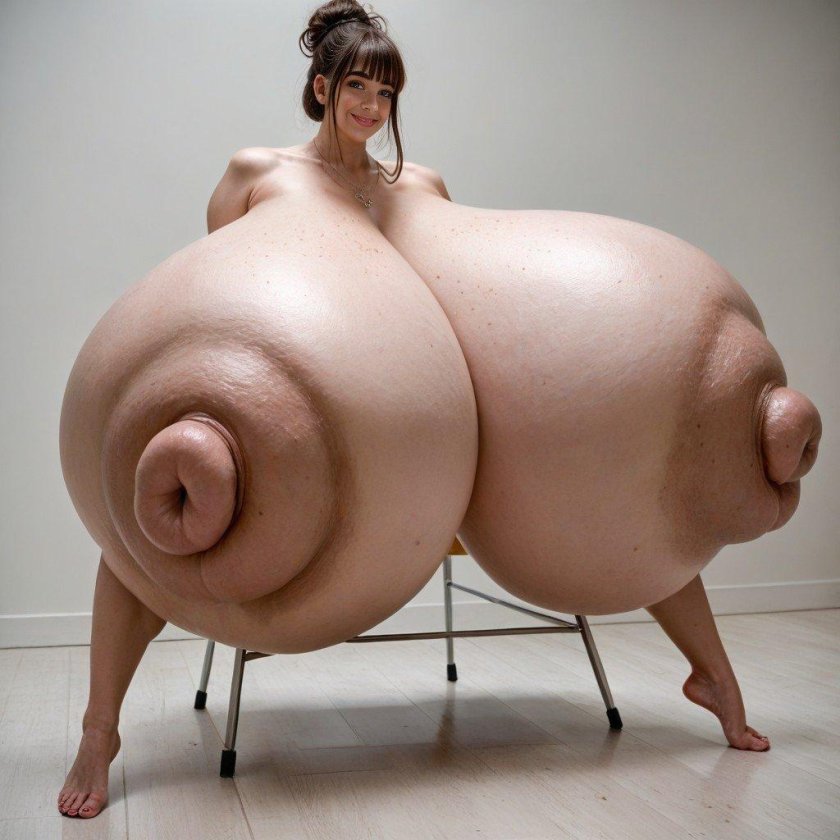 Huge breasts