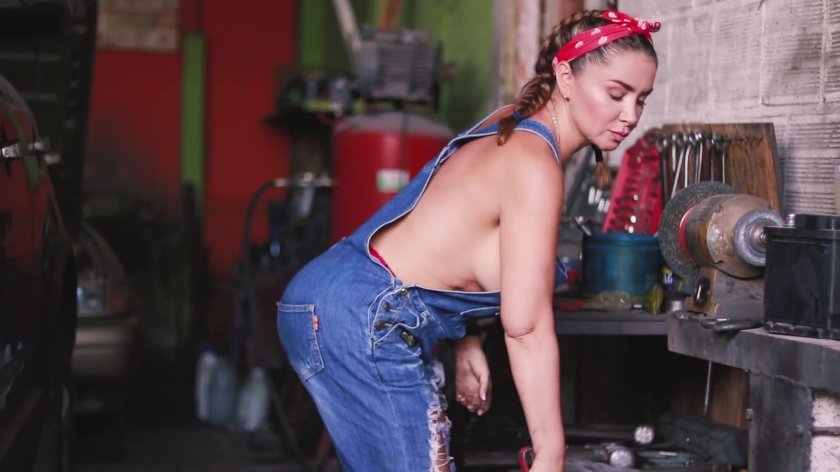 Girl Auto mechanic