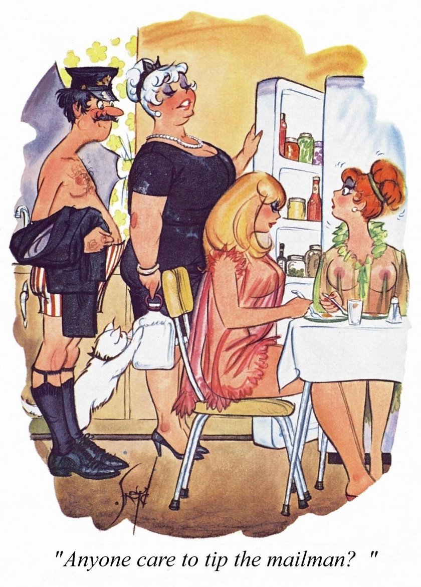 Erotic caricature