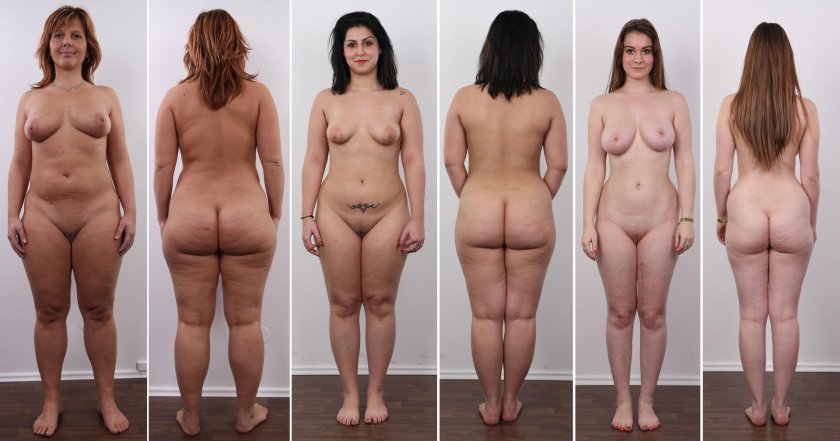 Casting of naked women