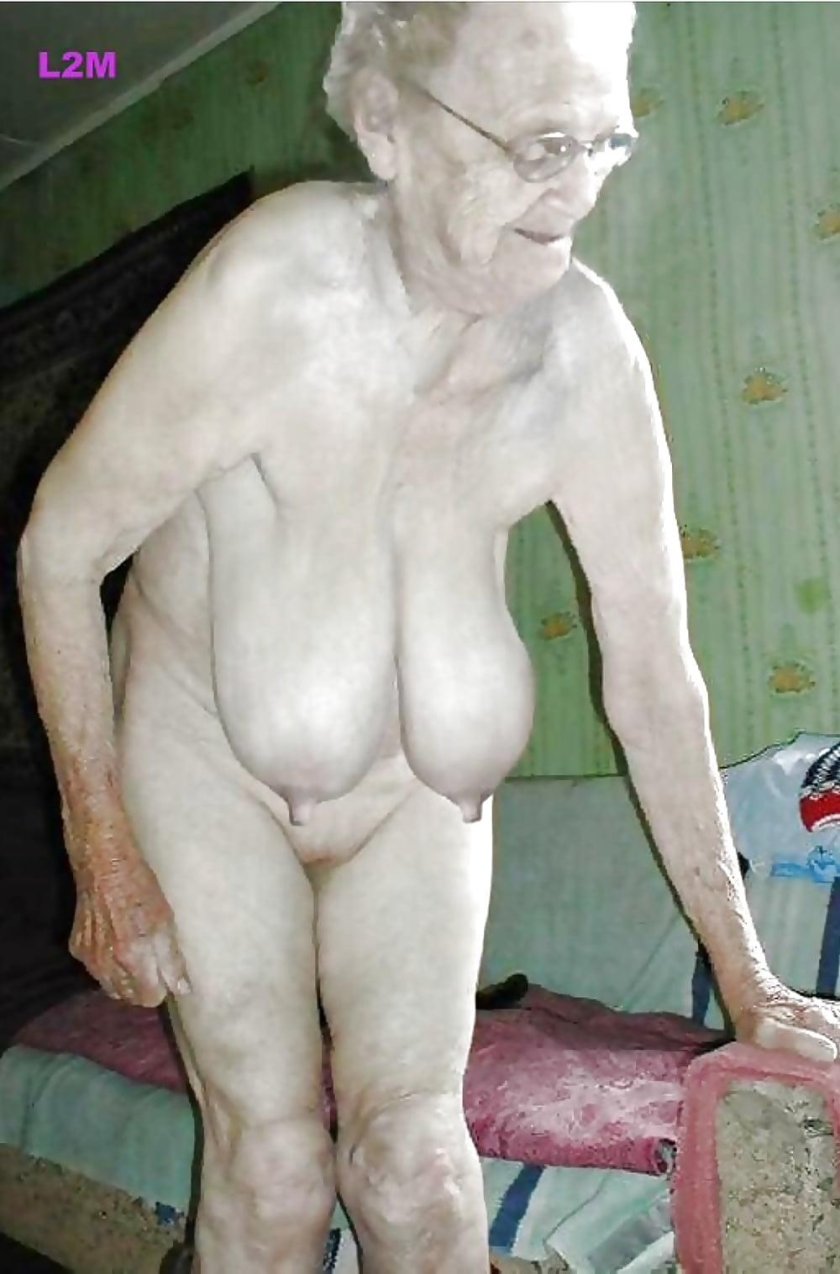 Very old naked grandmas