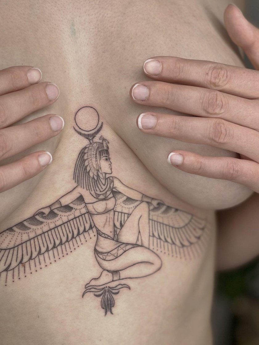Goddess Isis Tatu