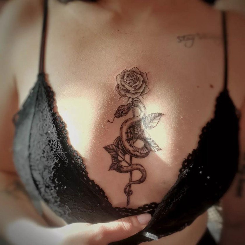 Tattoo Snake for Girls