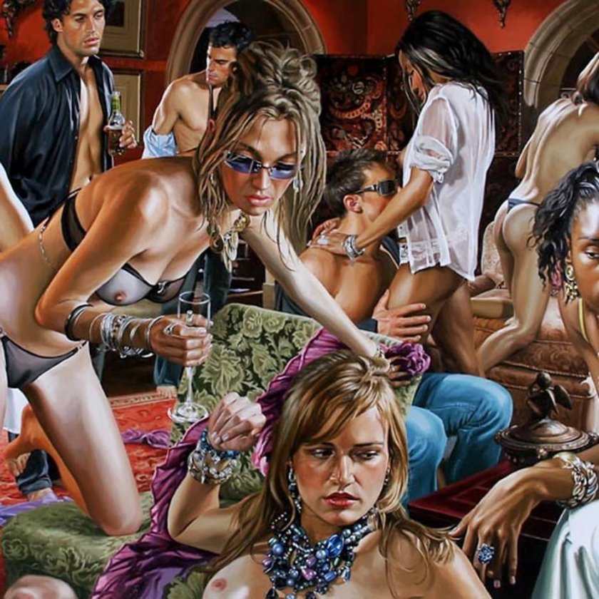 Terry Rogers painting Rodgers Picture