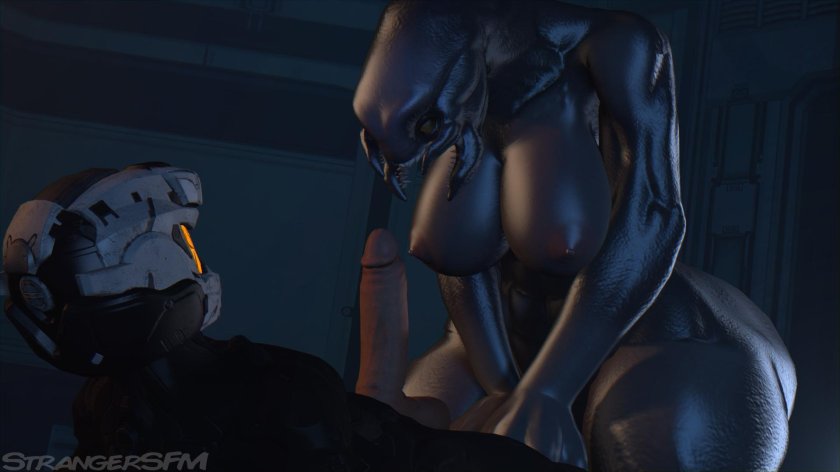 Xenomorph Queen SFM Halo Sangheili